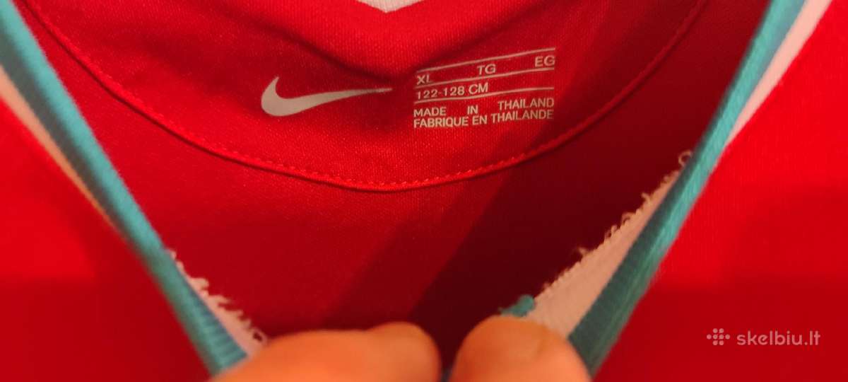 Nike Liverpool futbolo marškinėliai 7-8 metų - nuotraukos Nr. 5