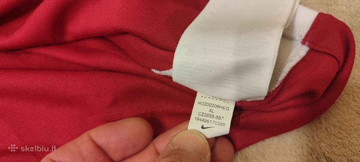 Nike Liverpool futbolo marškinėliai 7-8 metų - nuotraukos Nr. 9