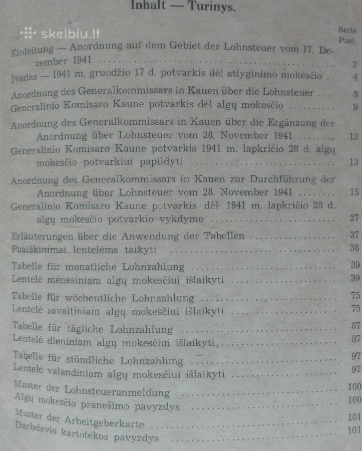 1957. Algų Mokestis Lietuvos Generalinei Sričiai - nuotraukos Nr. 4