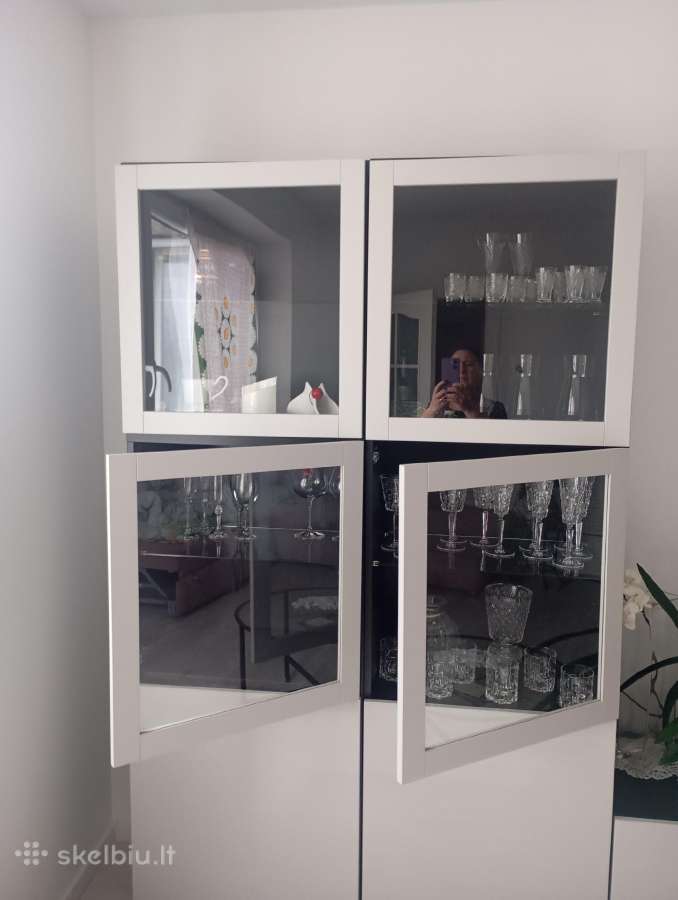 Ikea Besta spintelės stiklinės dureles - nuotraukos Nr. 2
