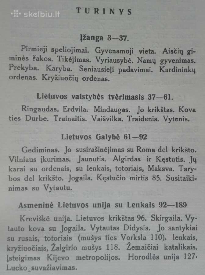 1959. Maironio Raštai Iv Lietuvos Praeitis - nuotraukos Nr. 4
