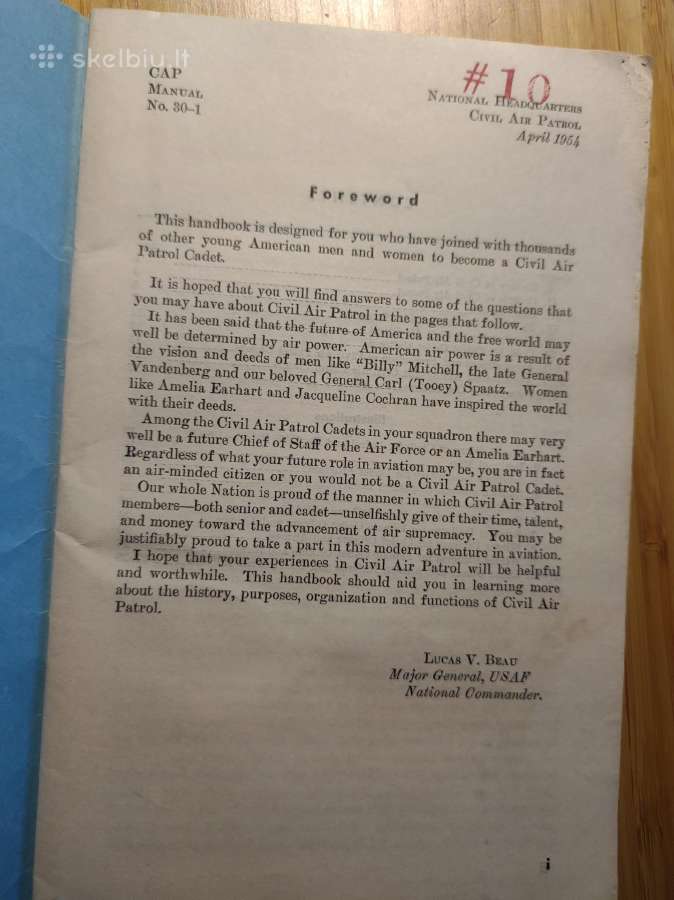 Amerikos lietuvio skraidymo knygelė. JAV 1954 - nuotraukos Nr. 3