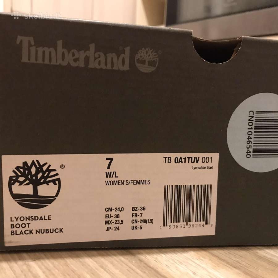 Timberland nubuko batai 38 dydis - nuotraukos Nr. 4