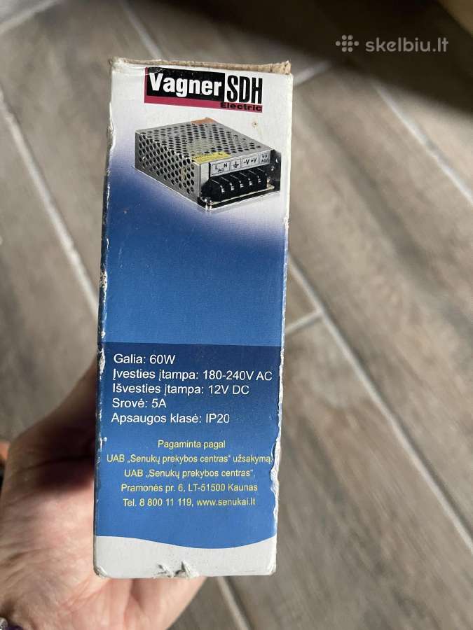 Maitinimo šaltinis Vagner Sdh LED Power supply - nuotraukos Nr. 2