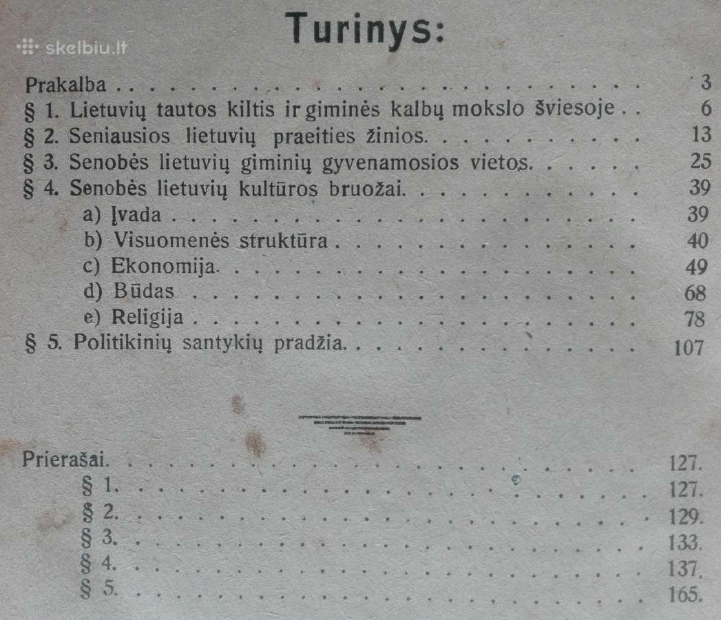 1866a. Lietuvių Senovės Bruožai P. Klimo - nuotraukos Nr. 4