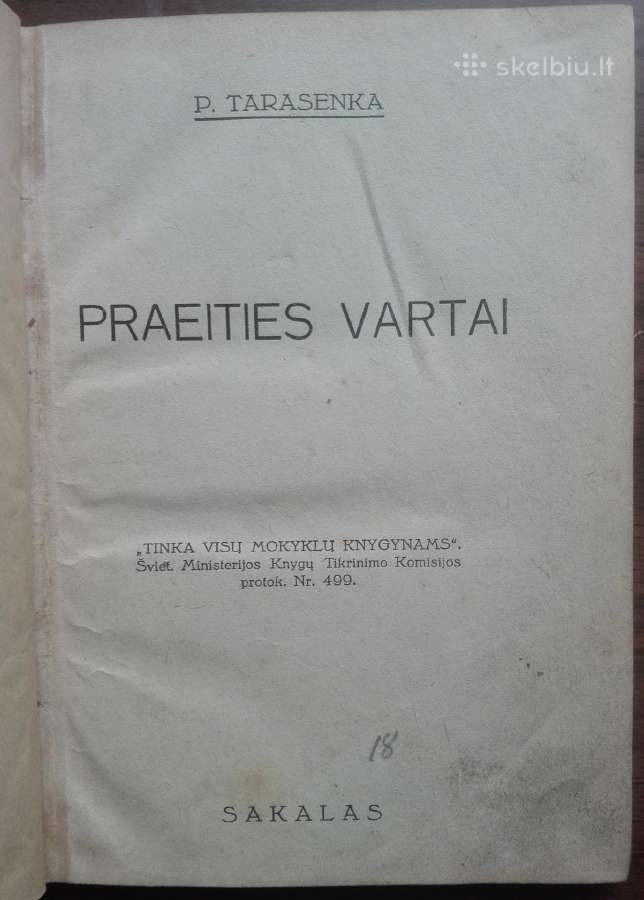 1964. Praeities Vartai P. Tarasenka - nuotraukos Nr. 2