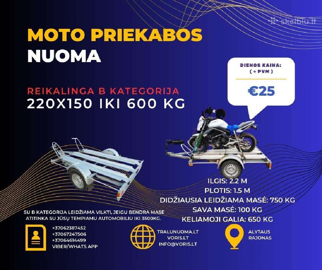 Platformu , traliuku ir priekabu Nuoma ! - nuotraukos Nr. 27