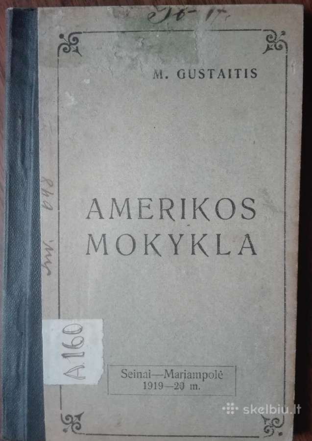 1892. Amerikos Mokykla M.gustaitis Seinai 1919 m. - nuotraukos Nr. 10