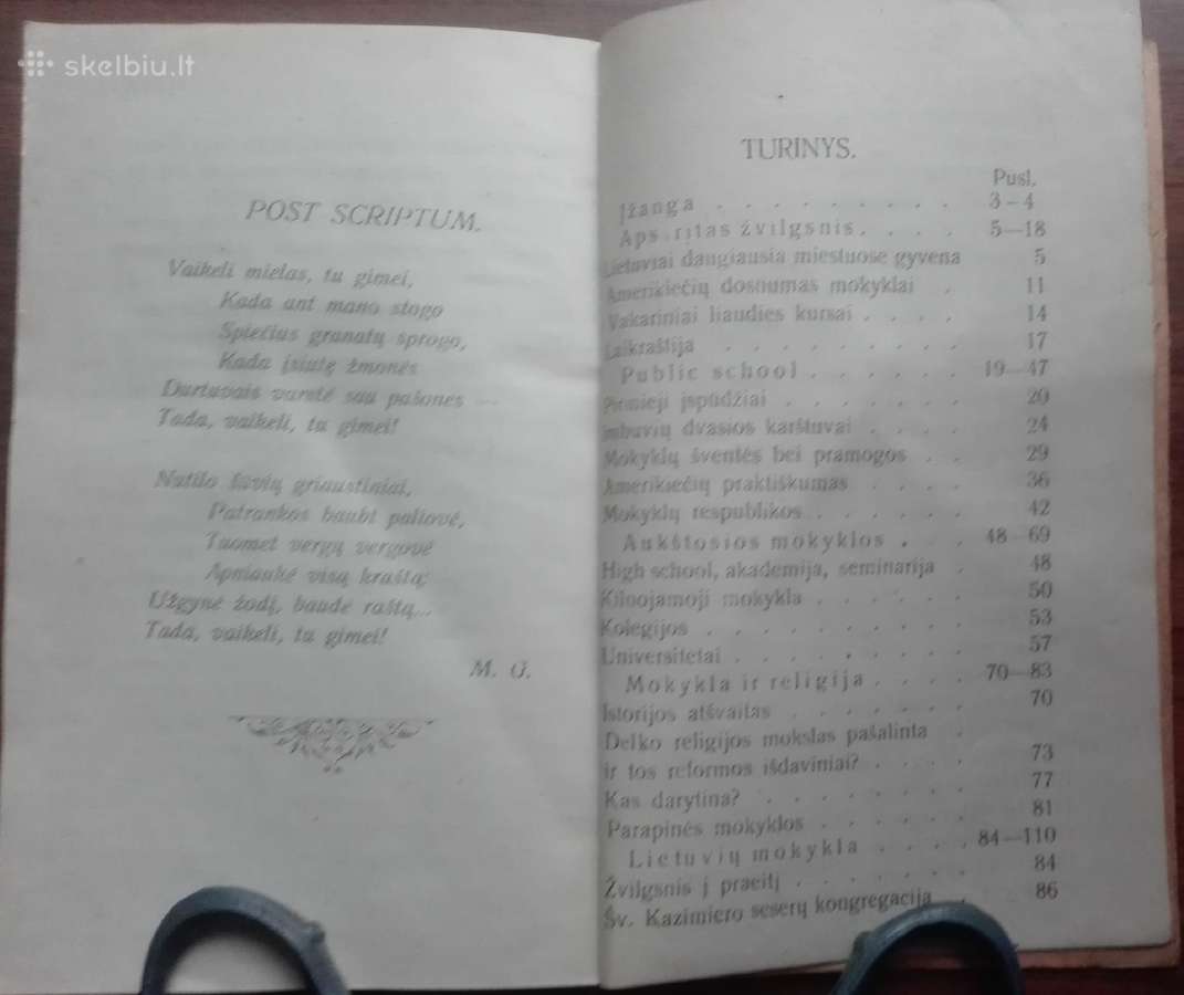 1892. Amerikos Mokykla M.gustaitis Seinai 1919 m. - nuotraukos Nr. 14