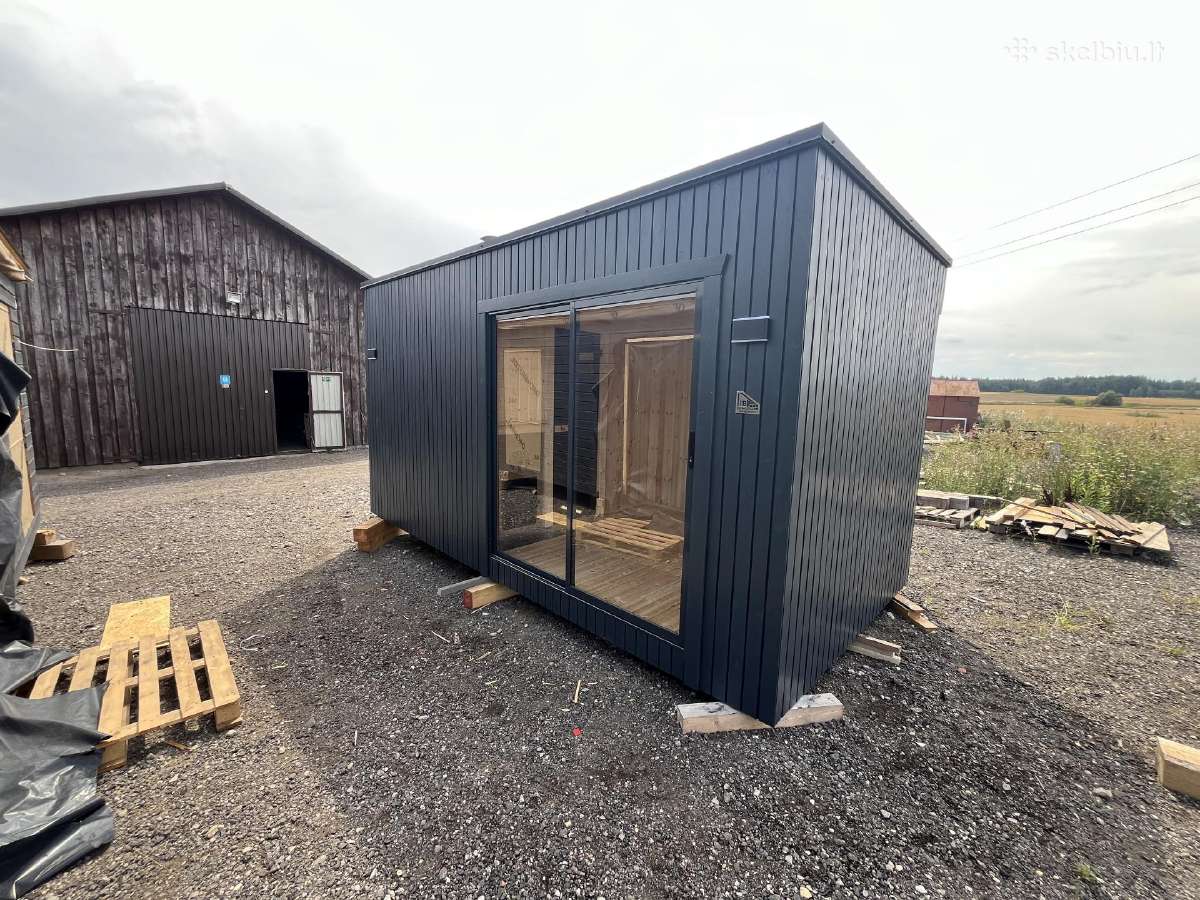 Akcija pirtis sauna 5x2,5 tik 8899 - nuotraukos Nr. 10