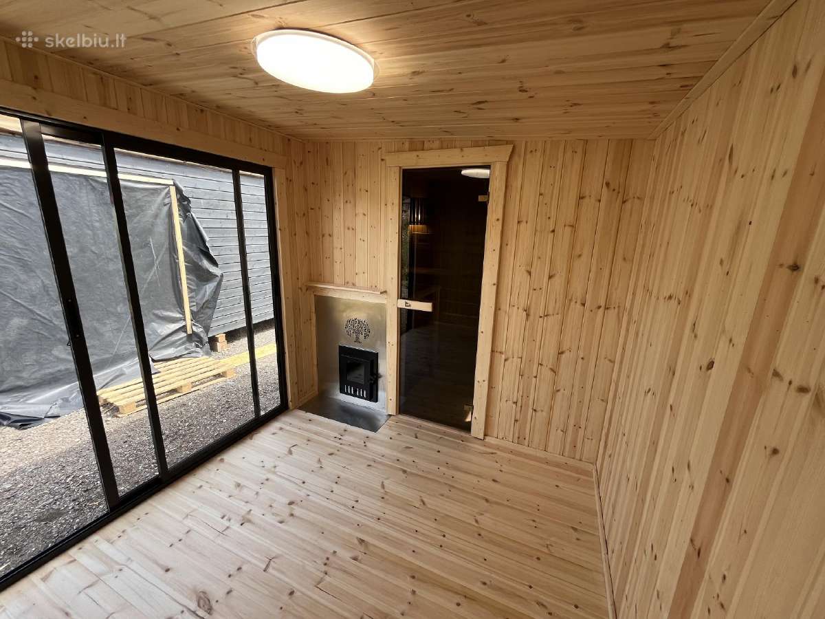 Akcija pirtis sauna 5x2,5 tik 8899 - nuotraukos Nr. 17