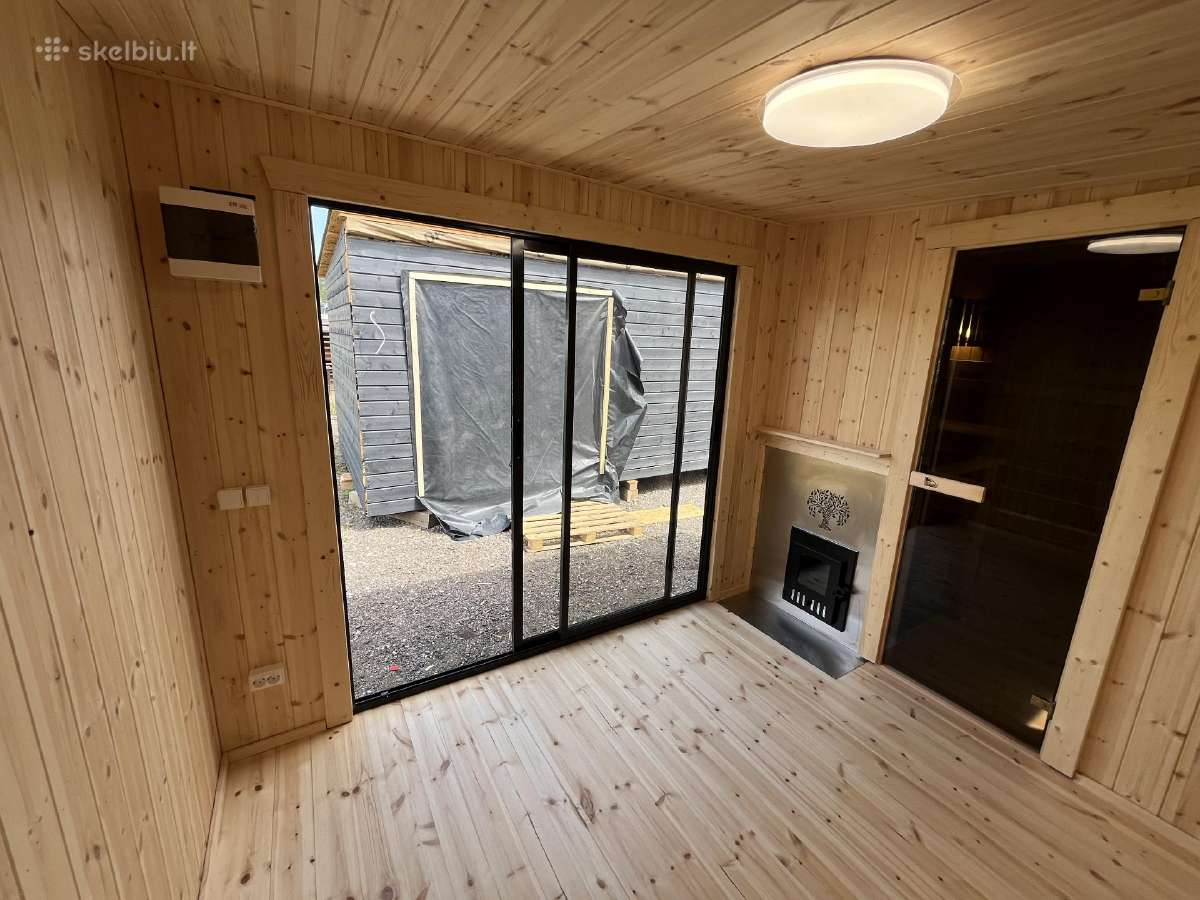 Akcija pirtis sauna 5x2,5 tik 8899 - nuotraukos Nr. 21