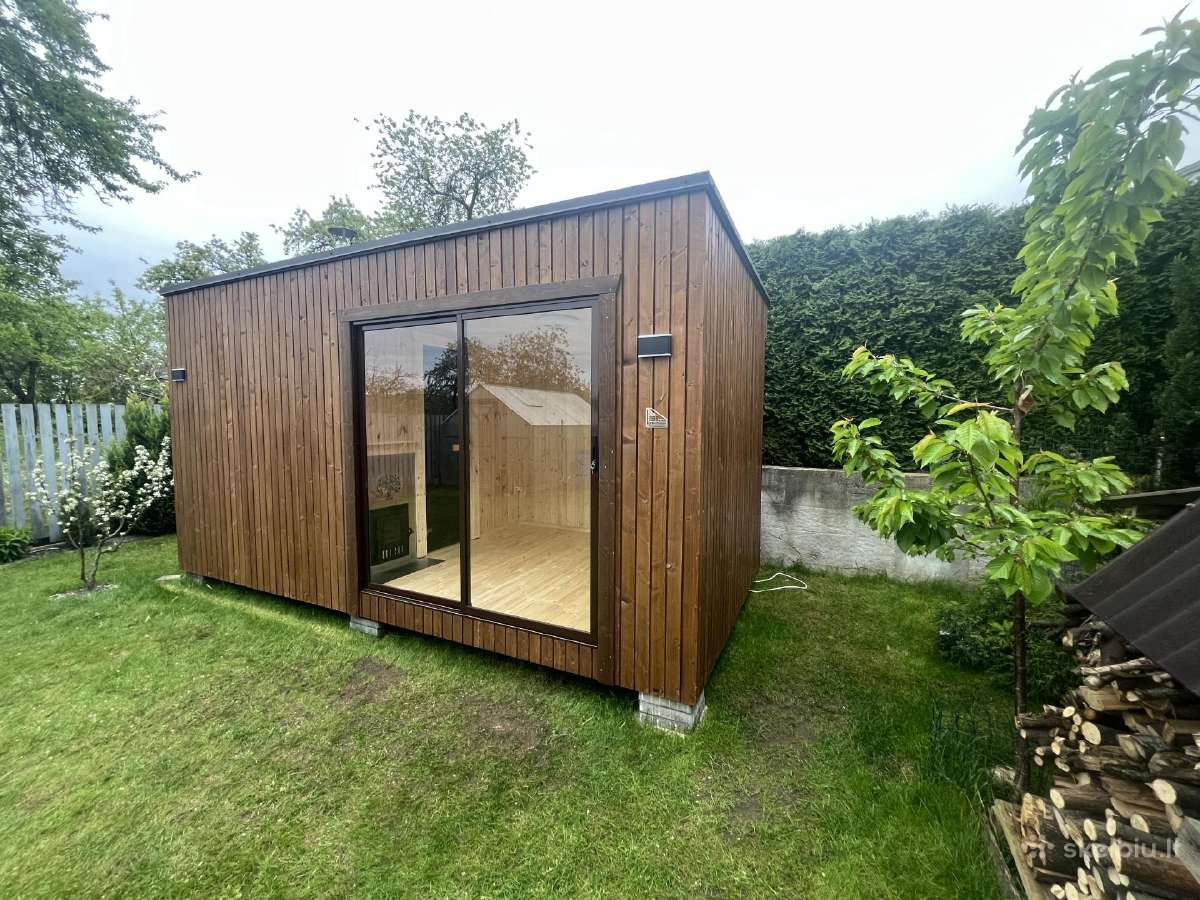Akcija pirtis sauna 5x2,5 tik 8899 - nuotraukos Nr. 9