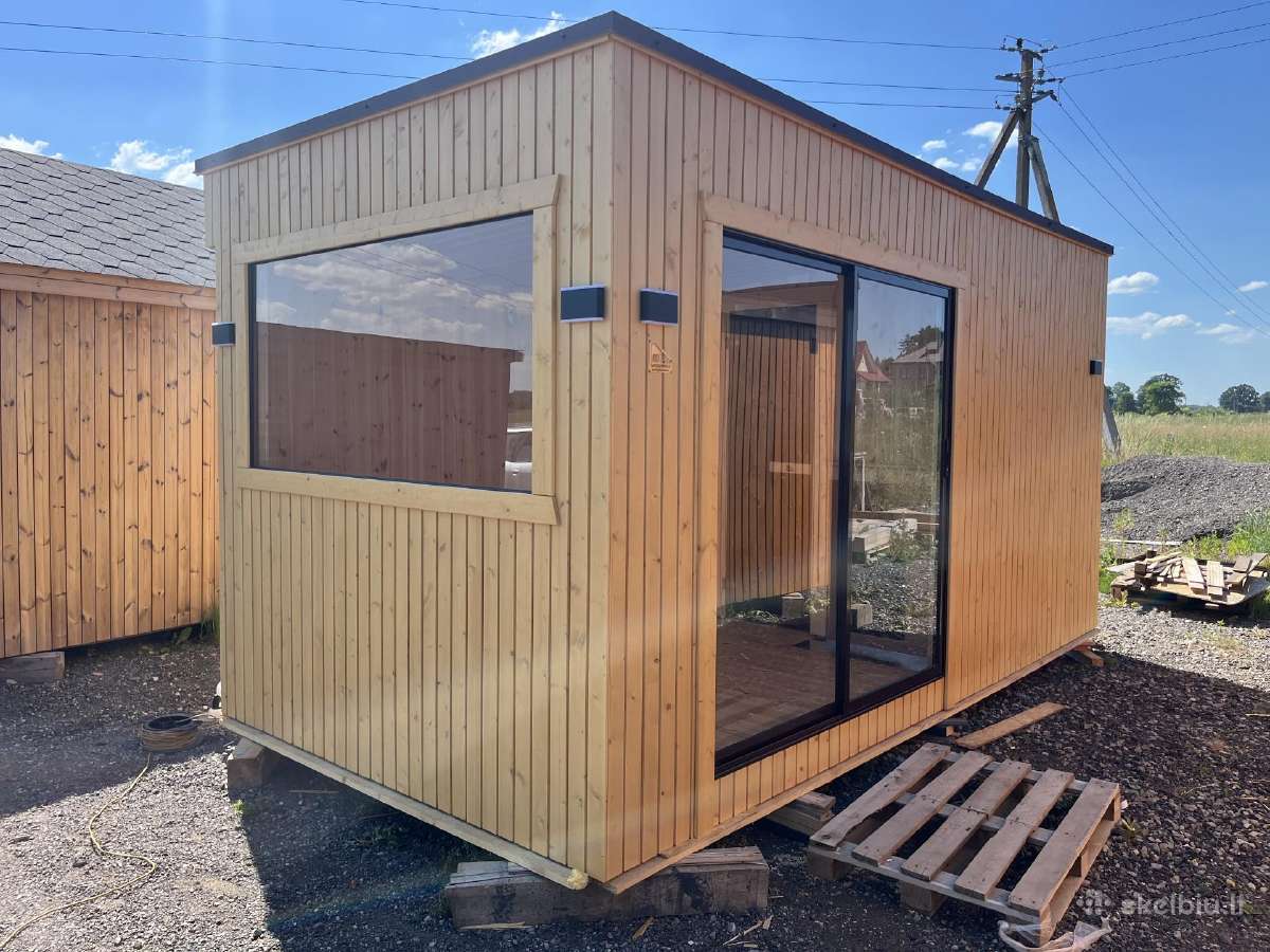 Akcija pirtis sauna 5x2,5 tik 8899 - nuotraukos Nr. 19