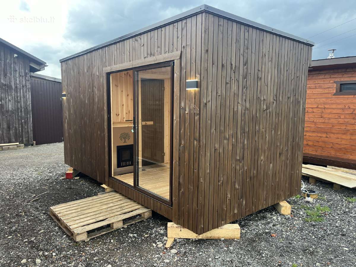 Akcija pirtis sauna 5x2,5 tik 8899 - nuotraukos Nr. 12