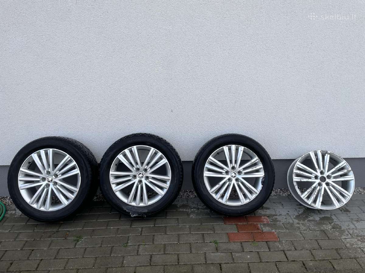 Skoda originalūs R19 ratai