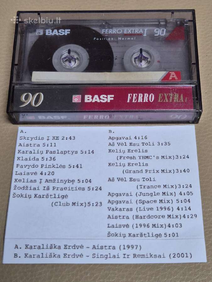 Naudotos audio kasetės su lietuviškais įrašais - nuotraukos Nr. 8