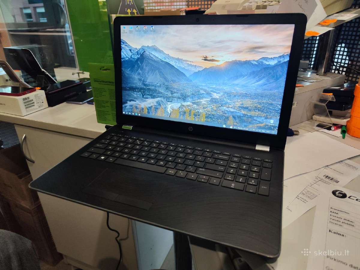 Hp A10(quad)/15,6"fhd/8gb Ddr4/naujas SSD/w10 - nuotraukos Nr. 5