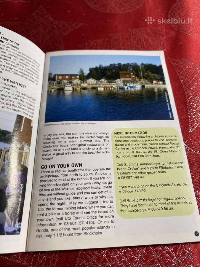 Parduodami informaciniai leidiniai apie Stokholmą - nuotraukos Nr. 2