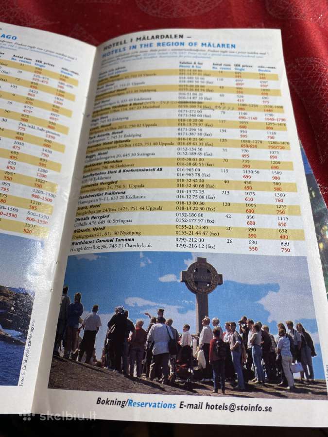 Parduodami informaciniai leidiniai apie Stokholmą - nuotraukos Nr. 3