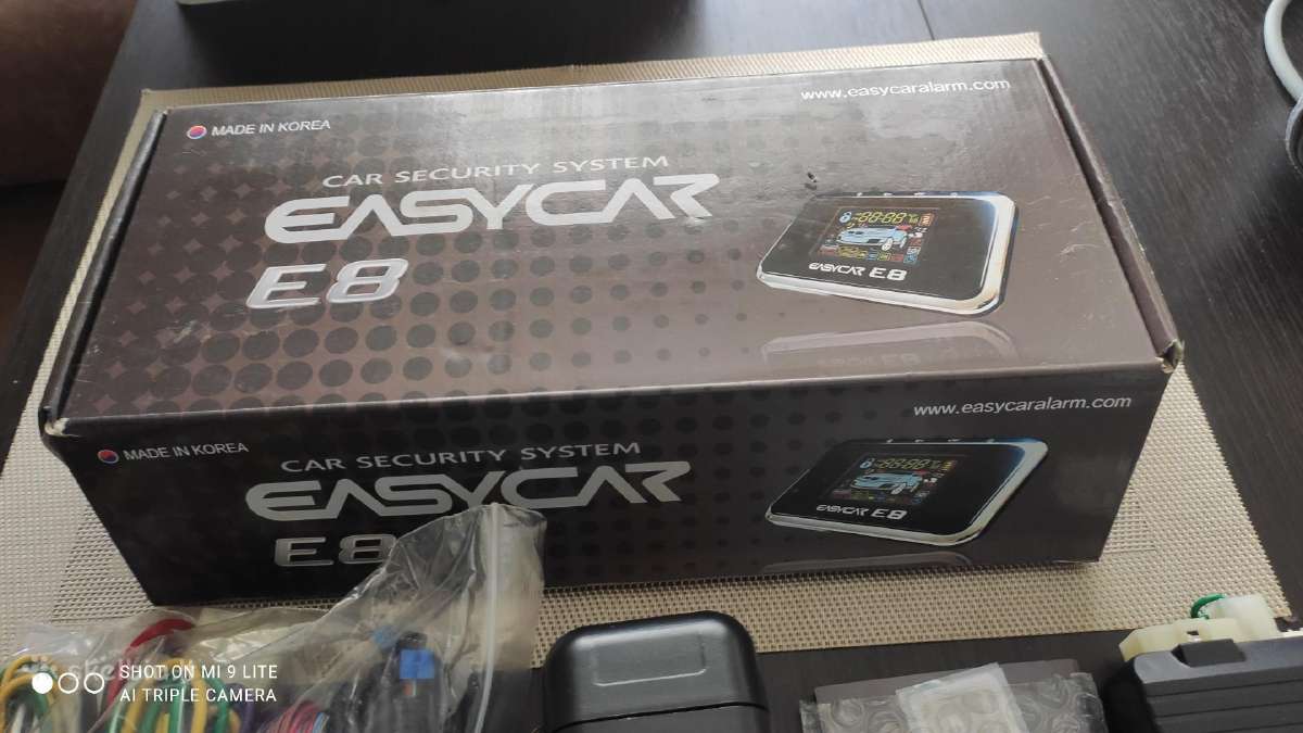 Automobilio signalizacija Easycar E8