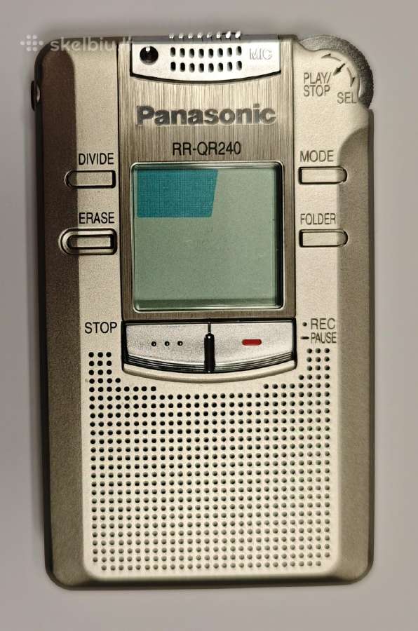 Skaitmeninis diktofonas Panasonic Rr-qr240
