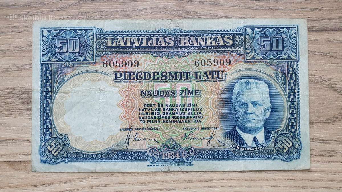 1934 metų 50 latų