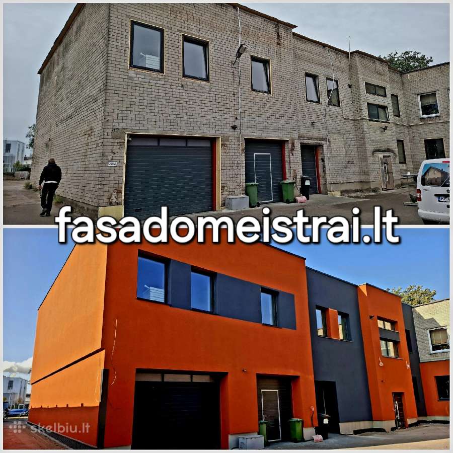 Fasadų šiltinimas, dekoras, klinkeris. Klaipėda - nuotraukos Nr. 10