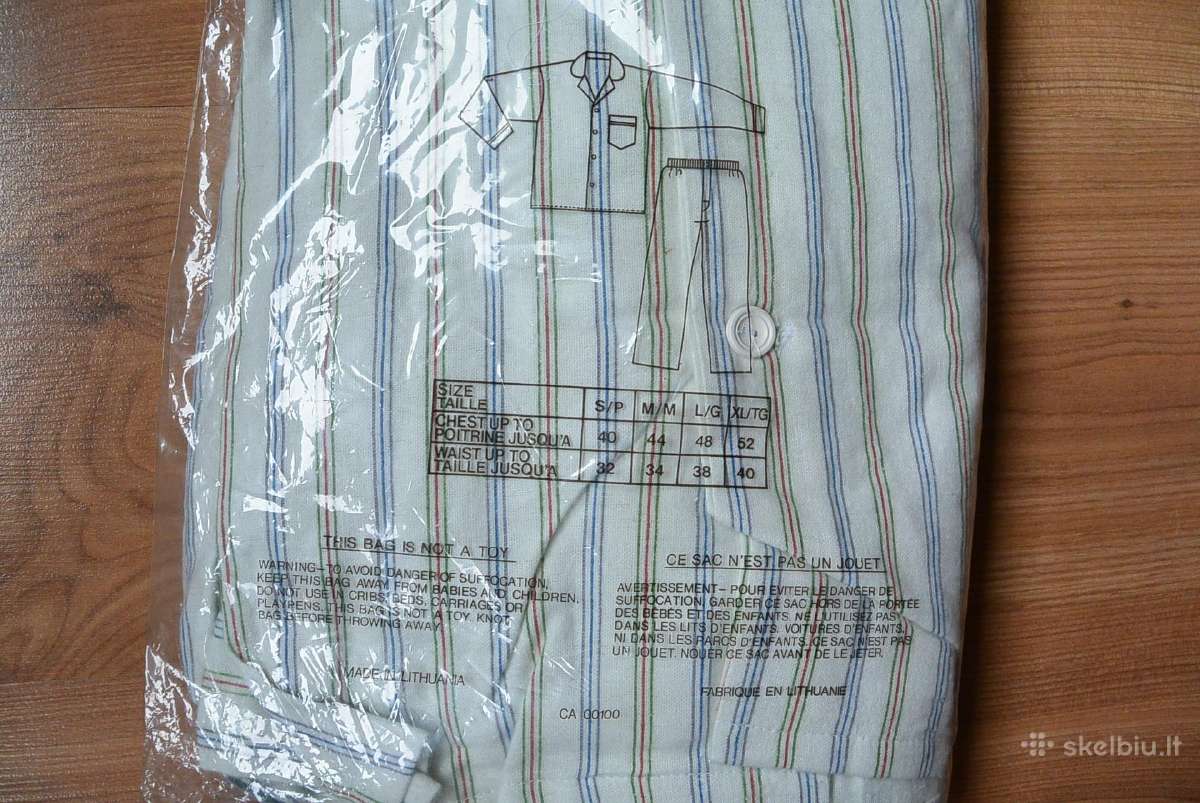 Pižama vyriška; Nauja, Made in Lt - nuotraukos Nr. 4