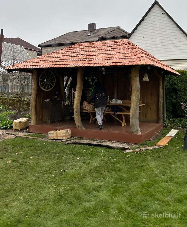 Skiedriniai stogai, drebulinės skiedros, skiedros - nuotraukos Nr. 4