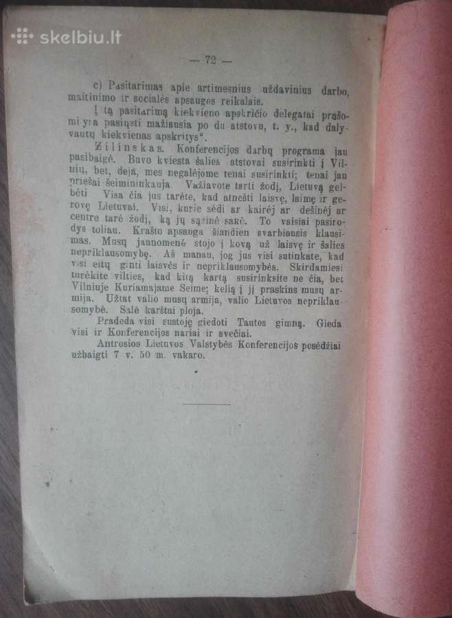 1944. Antroji Lietuvos Valstybės Konferencija - nuotraukos Nr. 3