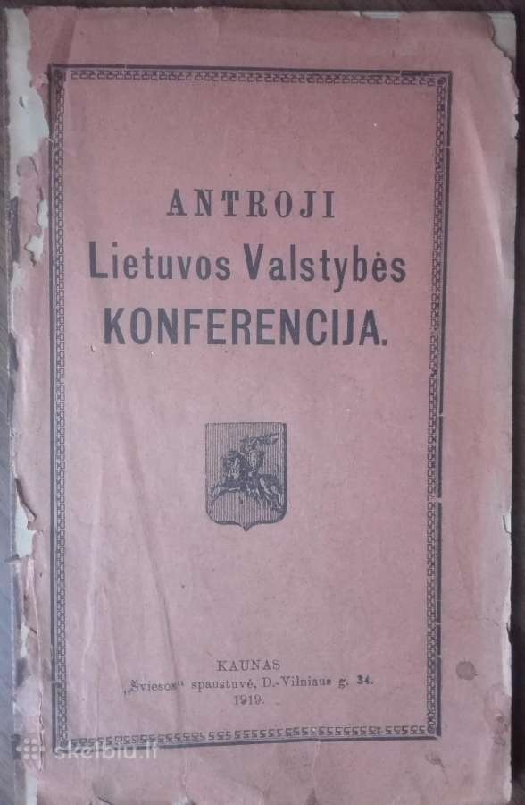 1944. Antroji Lietuvos Valstybės Konferencija - nuotraukos Nr. 4