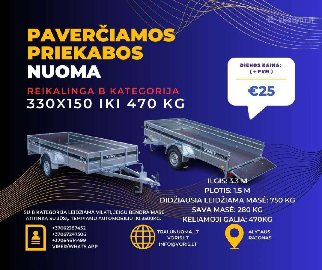 Platformu , traliuku ir priekabu Nuoma ! - nuotraukos Nr. 32