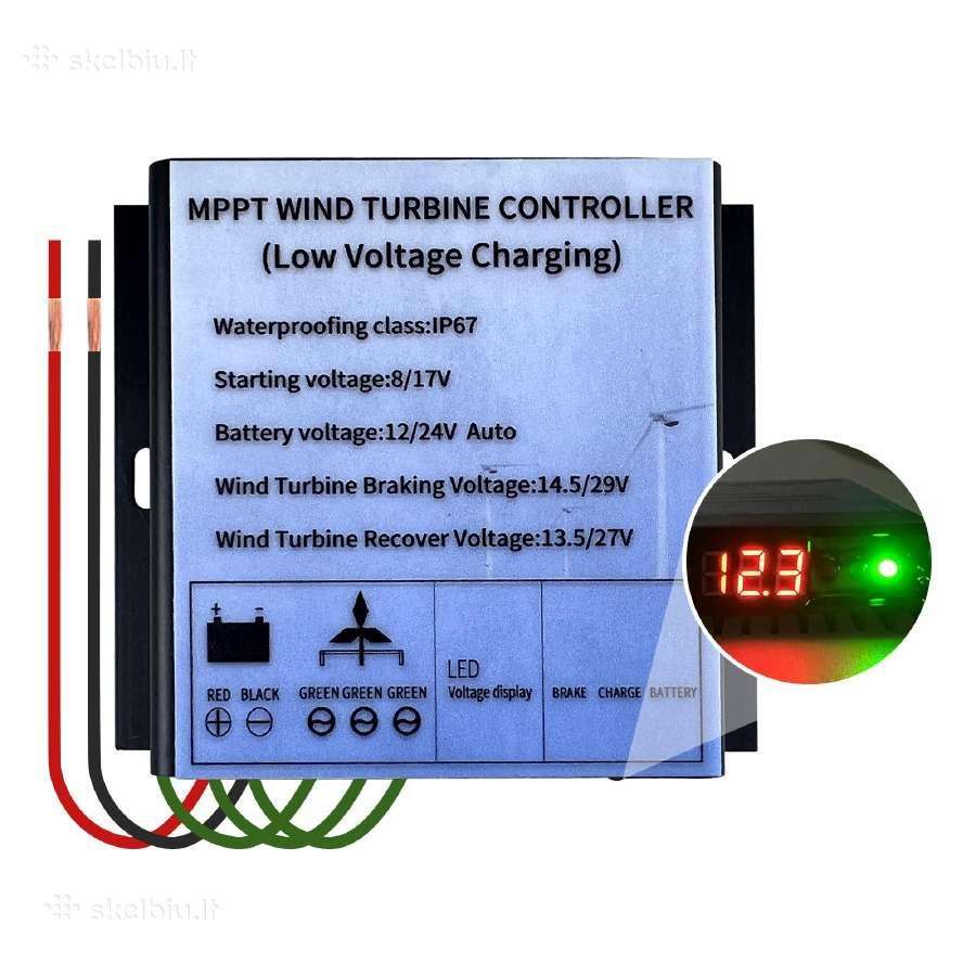 Daug modelių! Vėjo generatoriaus valdiklis 1000w - nuotraukos Nr. 7