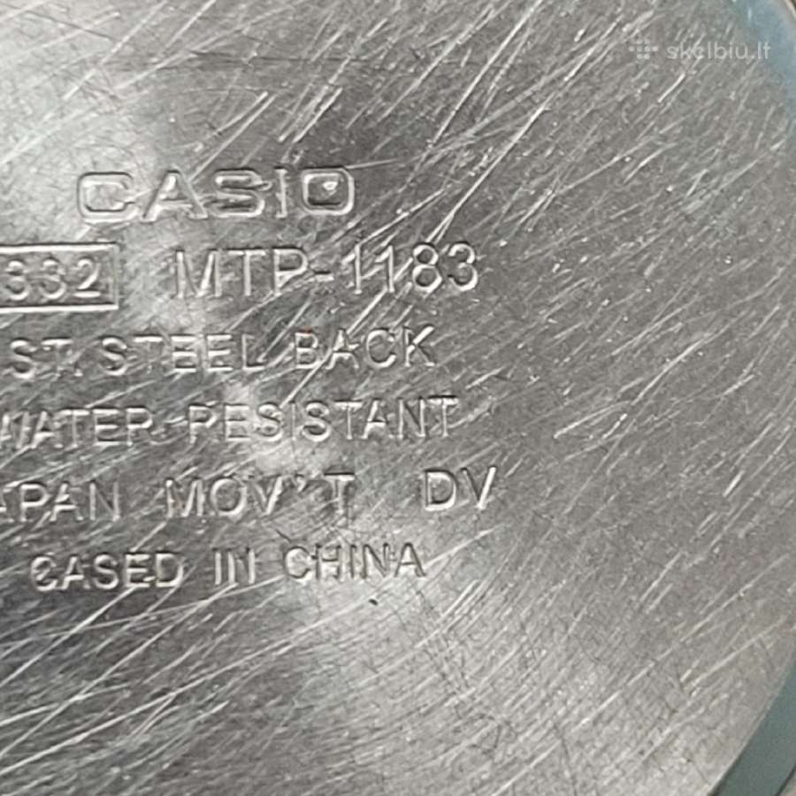 Casio Vintažinis - nuotraukos Nr. 3
