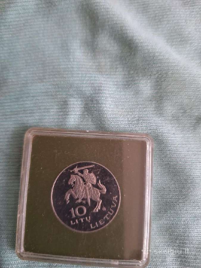 Litai Proginė 10lt. moneta - nuotraukos Nr. 2