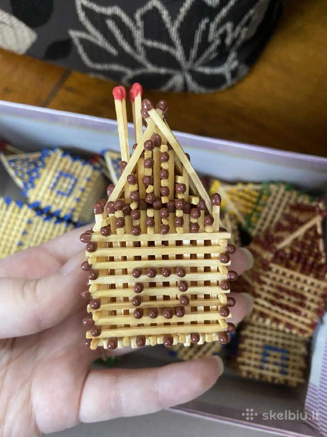 Namukai iš degtukų - nuotraukos Nr. 2