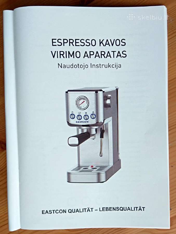 Naujas Eastcon kavos aparatas - nuotraukos Nr. 5