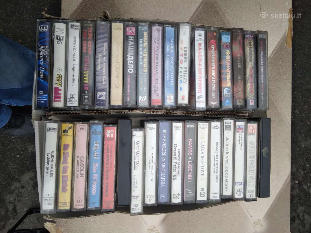 Garso kasetės su įrašais - nuotraukos Nr. 13
