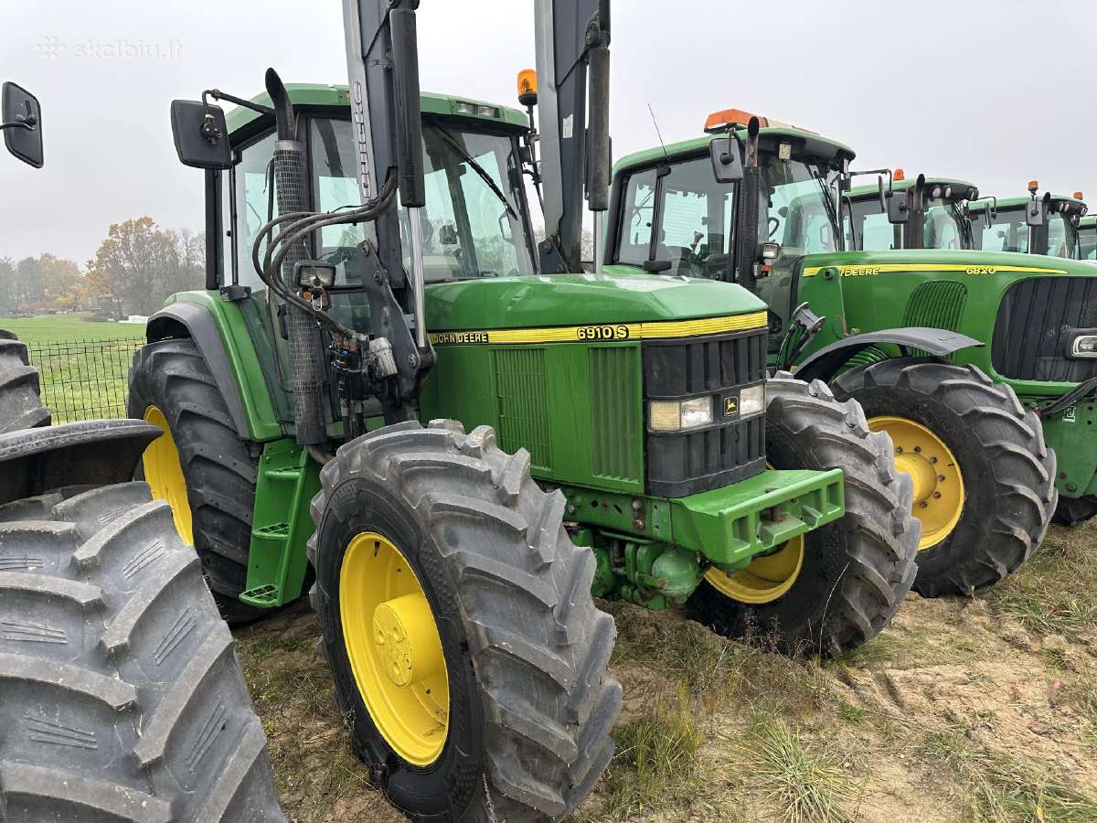 Traktorius john deere 6910 6820 6930 - nuotraukos Nr. 4