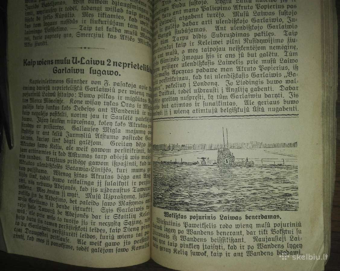 1975. Lietuwiškos Kalendros Metui 1917 unikali ant - nuotraukos Nr. 7