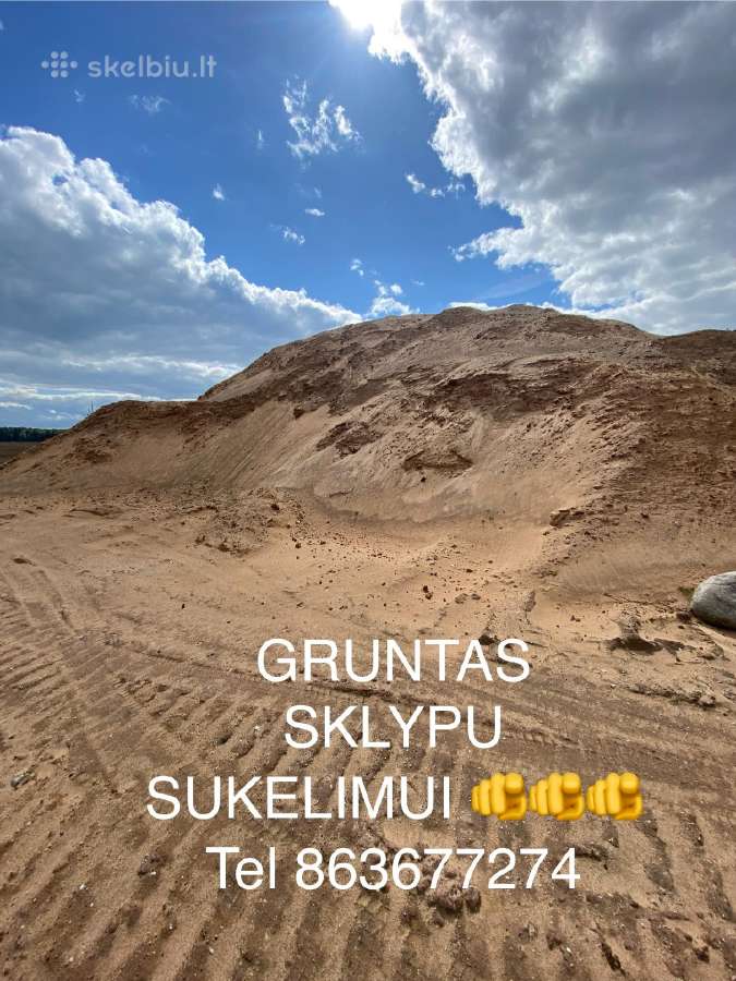 Žvyras Sijotas ,Smėlis, Skalda Tech Nuoma - nuotraukos Nr. 4