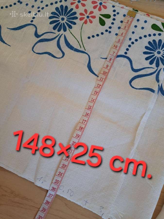 Trys lininės atraižos - nuotraukos Nr. 5