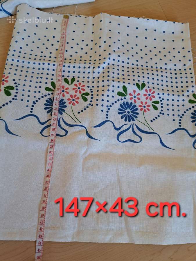 Trys lininės atraižos - nuotraukos Nr. 7