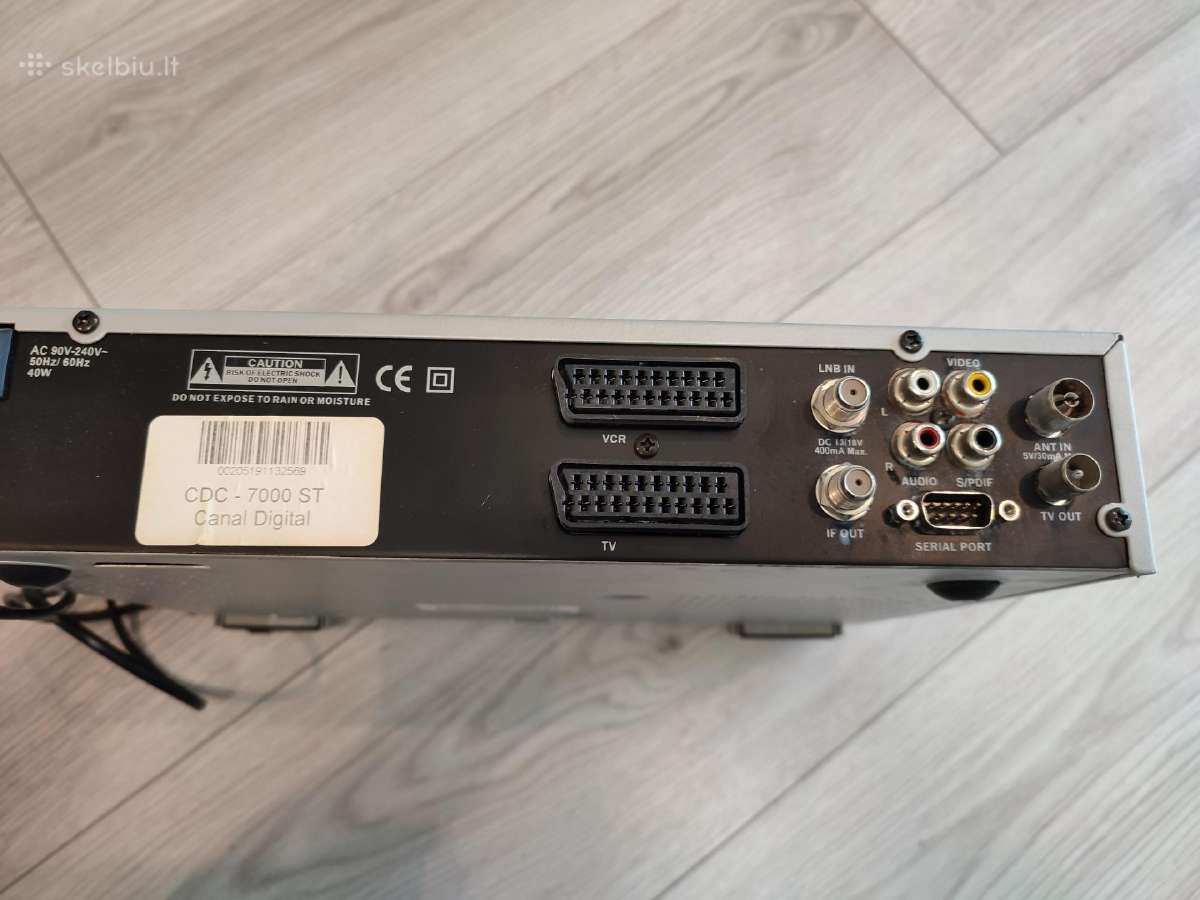 Parduodu TV tuner Cdc-7000 St - nuotraukos Nr. 3