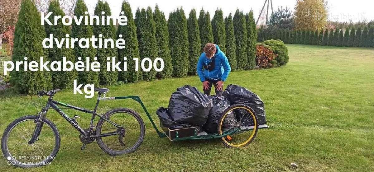 Krovine priekabele prie dviracio ar e-dviracio/hib - nuotraukos Nr. 7