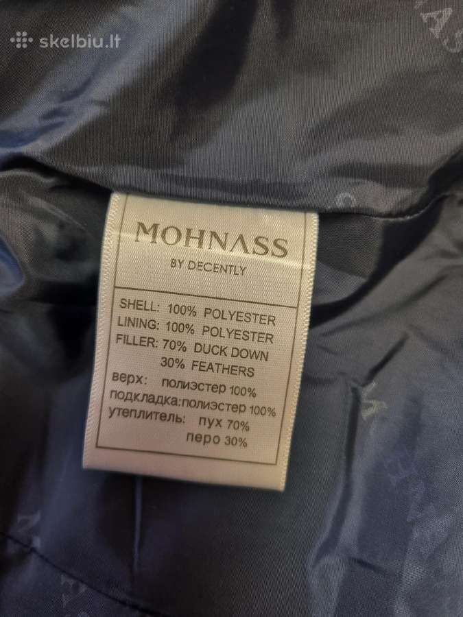 Mohnass pūkinė striukė 38- 40 - nuotraukos Nr. 8