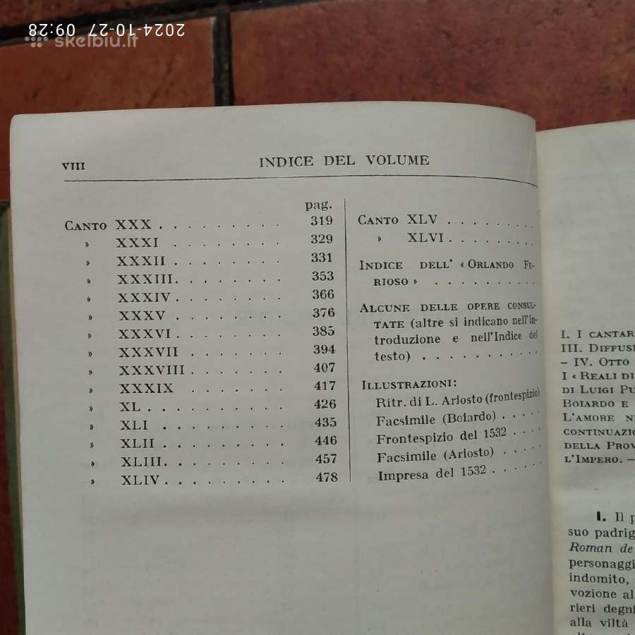 Ludovico Ariosto "Orlando Furioso" 1944 metai - nuotraukos Nr. 6