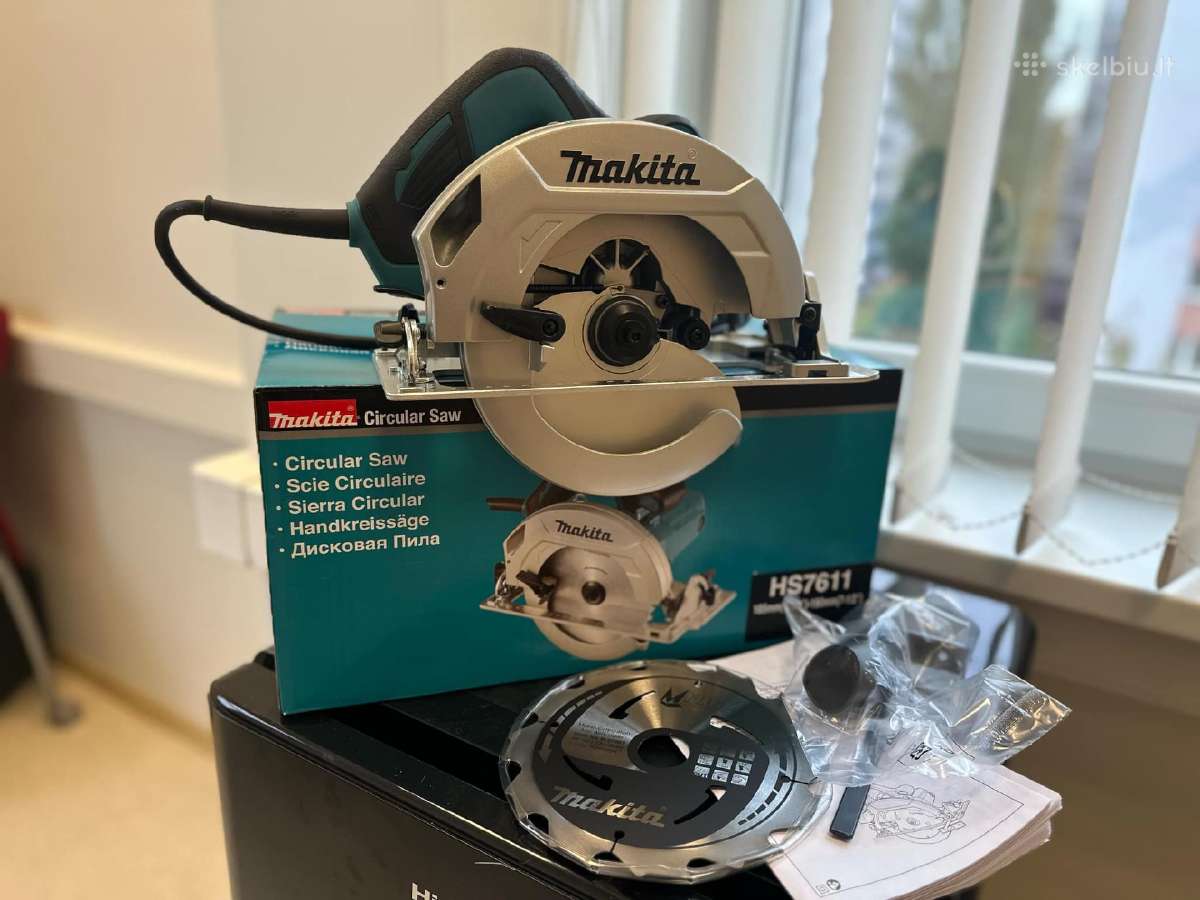Makita diskinis pjuklas hs7611