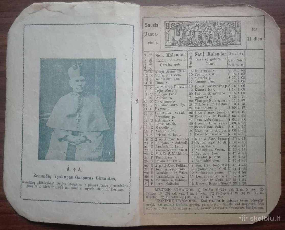 1977. "Dieve Padėk!" Kalendorius 1914 Metams - nuotraukos Nr. 2